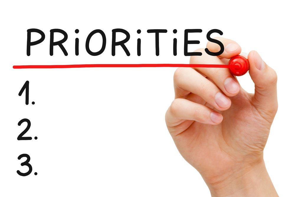 Tie each of your priorities to your values. Put them in order with the most important first. Your values determine your priorities. Your values guide your thinking, decisions, and actions. Ask yourself if your behavior is aligned with your priorities. If there’s a mismatch, what set of values would actually represent your behavior? How closely do your actions align to those things that are most important to you? Most of us have an idealized impression of our intentions, values, and qualities.