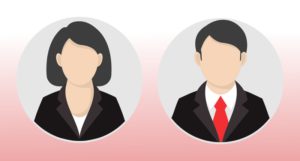 man and woman avatars
