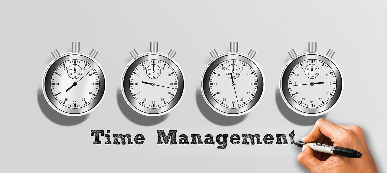 Time Management label on Clocks